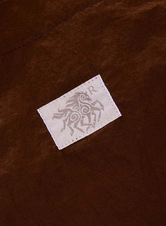 Шорты RANRA Stroller Shiny Nylon Bronze Brown