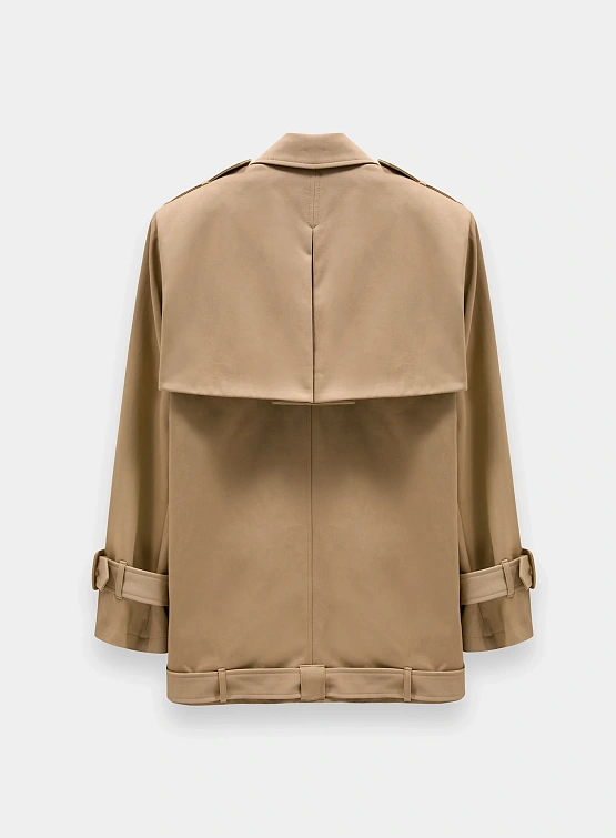 Женский тренч MUGLER Dropped Beige