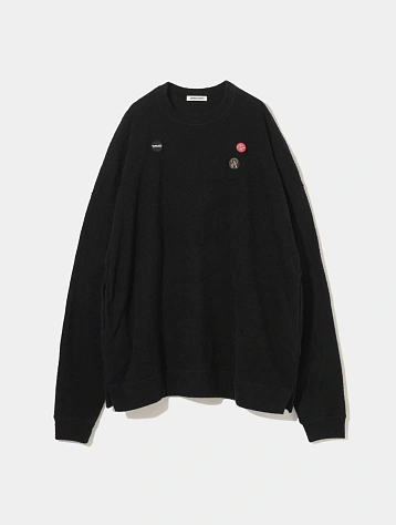 Пуловер UNDERCOVER Pile Embroidered Badge Black