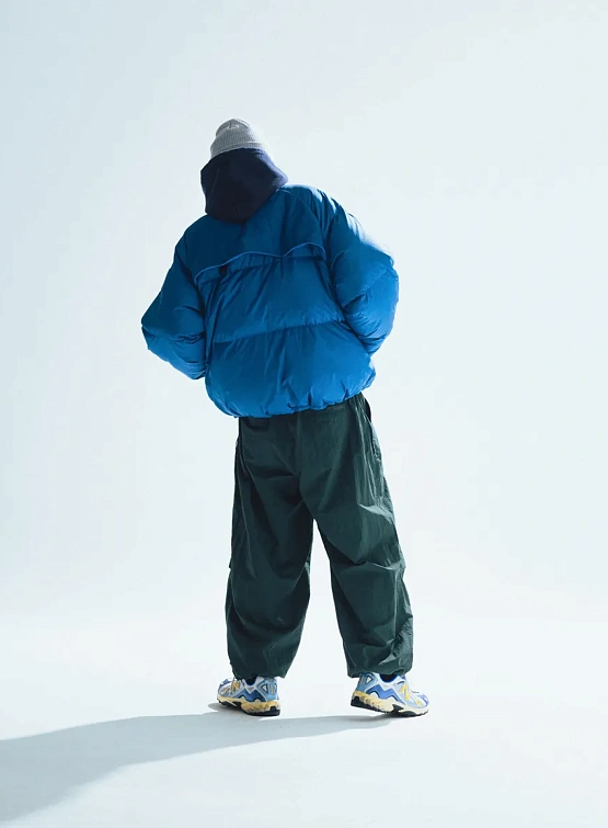 Пуховик ANGLAN Billow Snap Down Jacket Blue