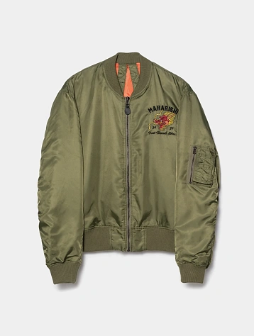 Бомбер MAHARISHI 5247 Tour Dragon Map MA1 Olive