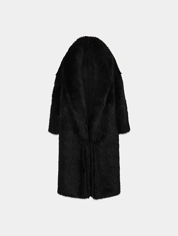 Шуба entire studios Vast Fur Coat Black