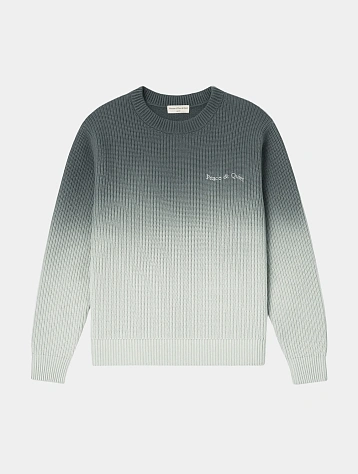 Свитер MUSEUM OF PEACE & QUIET WORDMARK KNIT SWEATER Slate