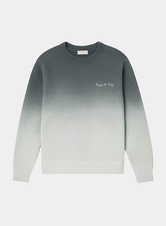 Свитер MUSEUM OF PEACE & QUIET WORDMARK KNIT SWEATER Slate