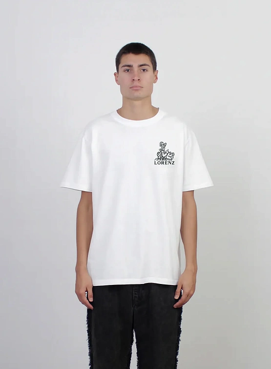 Футболка lorenz Salute T-Shirt White