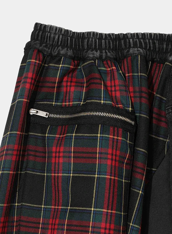 Женская юбка UNDERCOVER Tartan Denim Black