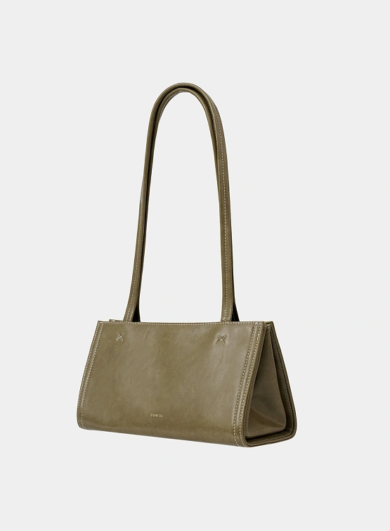 Женская сумка STAND OIL Oblong Tiny Basil