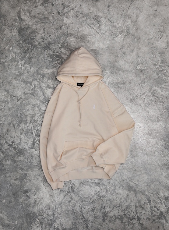 Худи ARNODEFRANCE Terry Hoodie Off-White