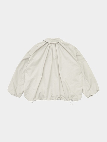 Женская куртка AMOMENTO Shirring Volume Jumper Ivory