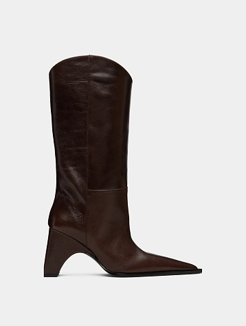 Женские сапоги Coperni Cowboy Bridge Brown