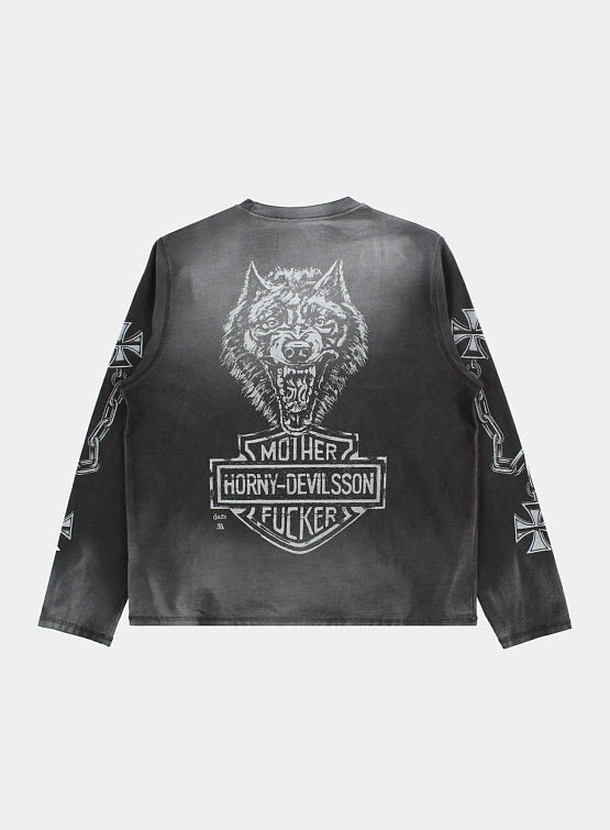 Лонгслив Daze x AA Night Ride Grey