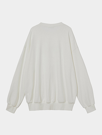 Женский свитшот TheOpen Product Royal Letter Sweatshirt Ivory