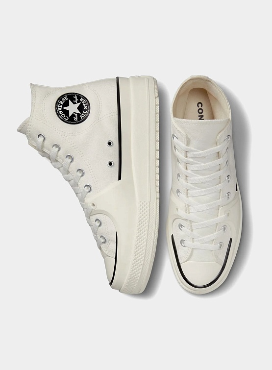 Кеды Converse Chuck Taylor All Star Construct-Deco Stitch Cream