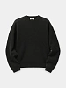 Свитер COOR Wool Cropped Crewneck Sweater Black