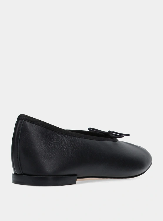 Женские балетки Marine Serre x Repetto Lilouh Ballet Flats Black
