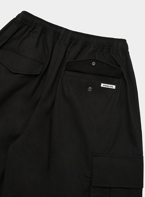 Шорты ANGLAN Field Wide Cargo Half Pants Black