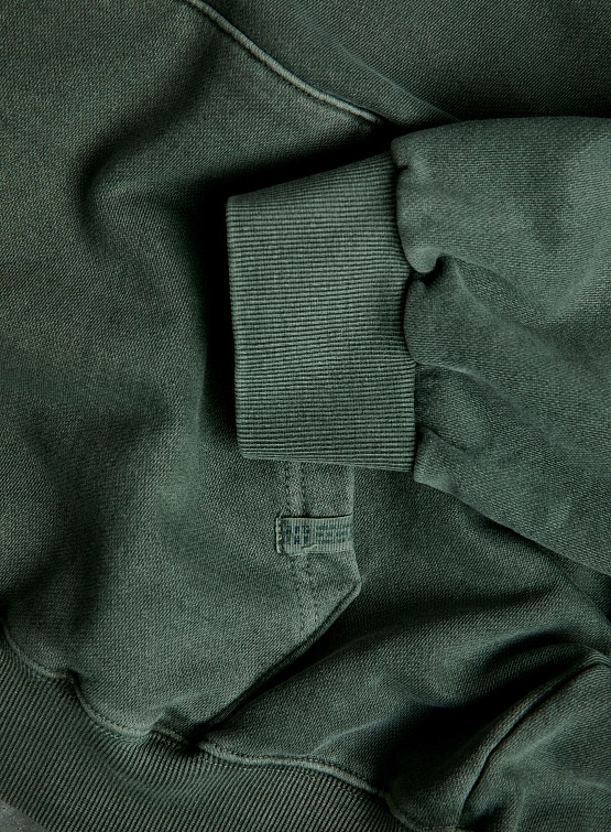 Худи ANGLAN Pigment Wappen Double Hoodie Khaki