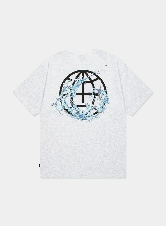 Футболка LMC Water Splash Tee Light Heather Grey