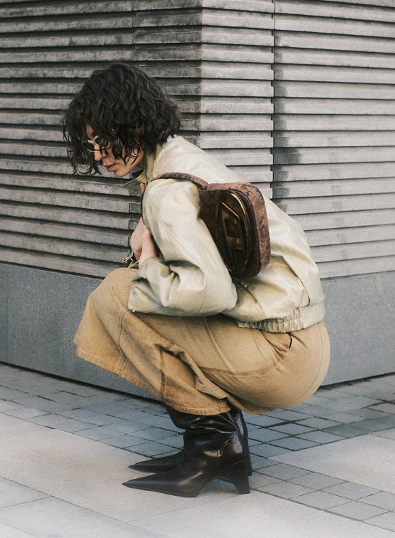 Женское Платье Diesel De-Vildress-Fsf Abito Brown