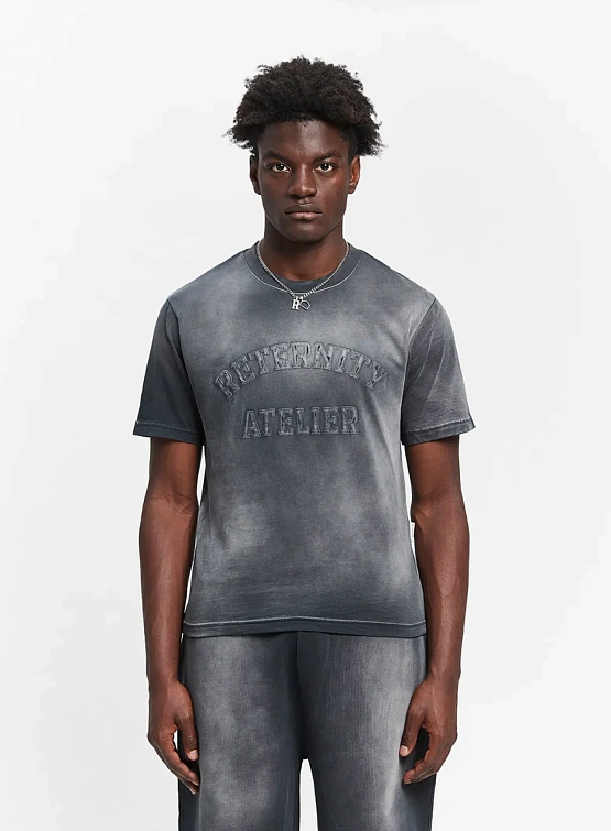 Футболка RETERNITY Evenie Slim Fit Washed Black