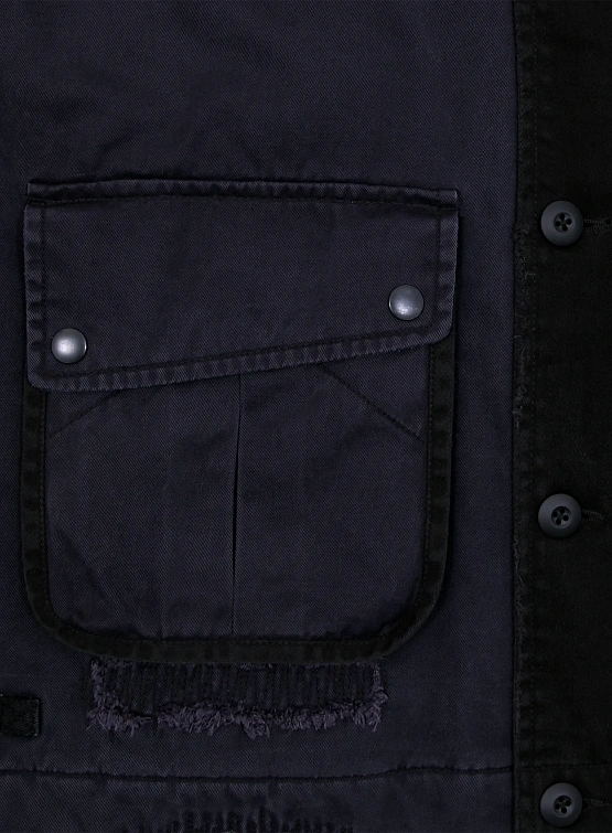 Овершот MAHARISHI 6025 Maha Boro Deck Black/Charcoal