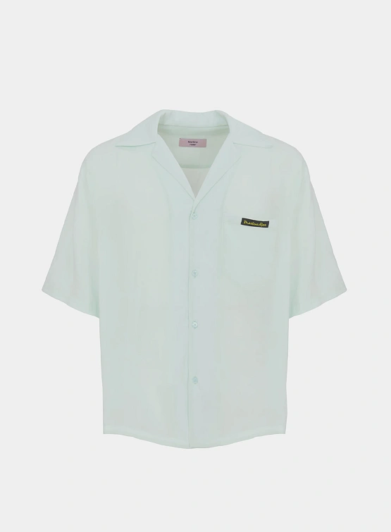 Рубашка Martine Rose Hawaiian Shirt Green