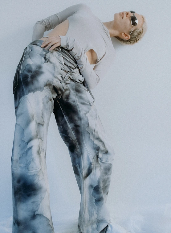 Брюки LUEDER Blacksmith Joggers Ecru Charcoal