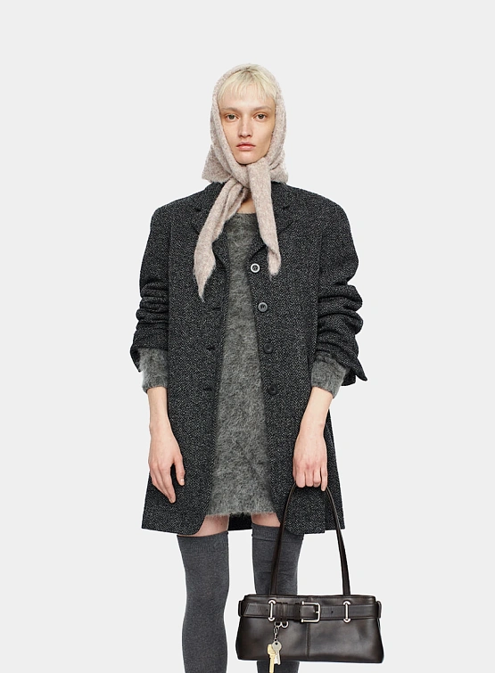 Сумка OSOI Shoulder Brocle Mini Stain Brown