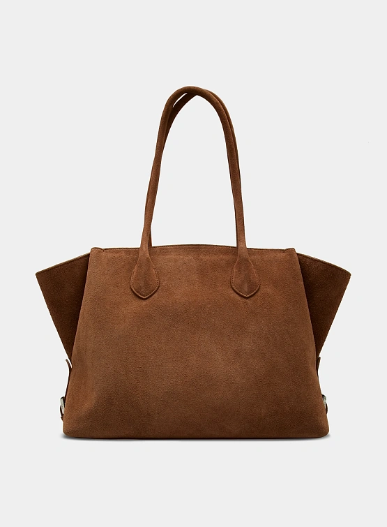 Сумка SARTU Tye Shoulder Suede Brown