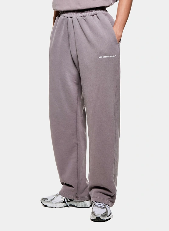Брюки MKI MIYUKI ZOKU Uniform Wide Pigment Raisin