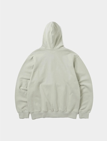 Зип-худи thisisneverthat Classic Zip Up Sweat Stone