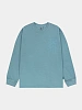 Лонгслив YESEYESEE C-Logo Pigment L/S Blue