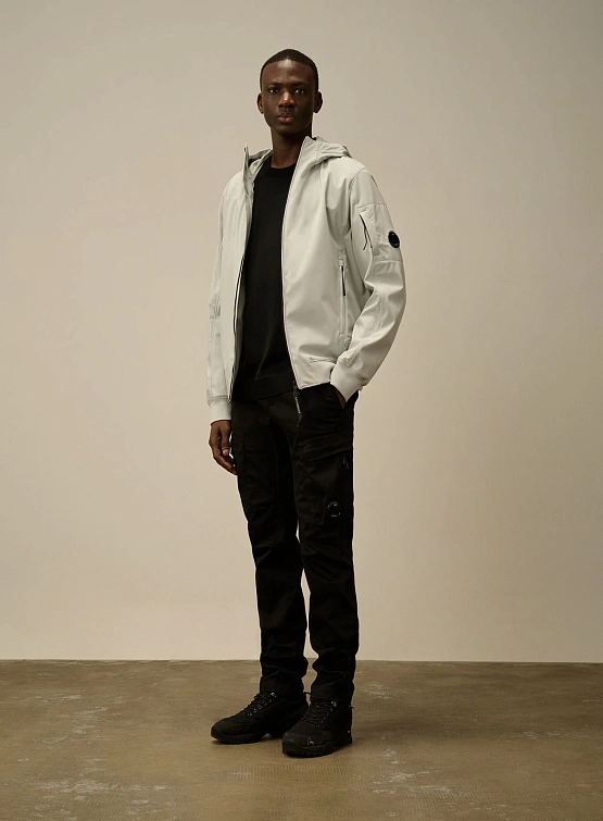 Брюки C.P. Company Stretch Sateen Ergonomic Cargo Black