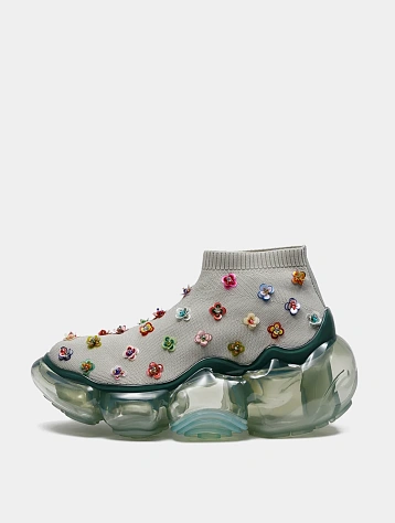 Женские кроссовки GROUNDS Moopie x Heaven Tanudiredja Ice Green