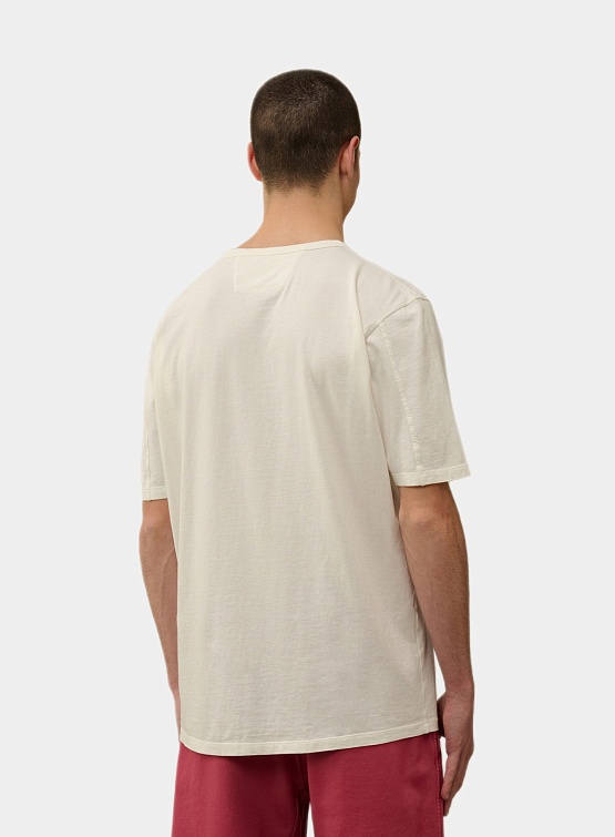 Футболка C.P. Company Cotton T-shirt Gauze White