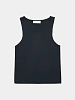 Женский топ AMOMENTO Cut-Out Sleeveless Top Dark Navy