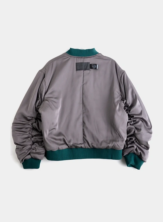 Бомбер Jungles Jungles All The Flowers Reversible Green