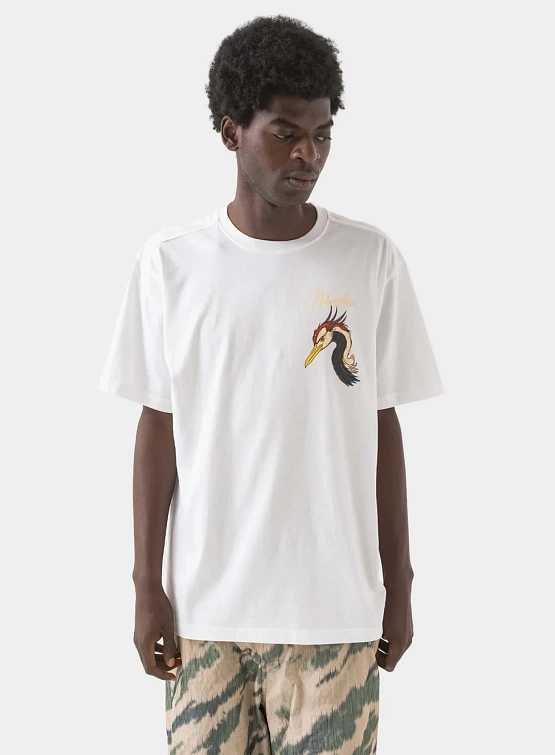 Футболка MAHARISHI 1580 Year Of The Crane White