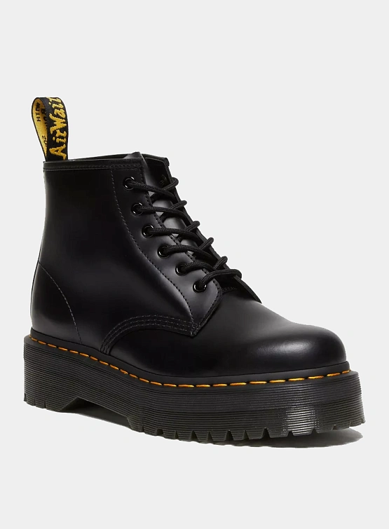 Dr. Martens 101 Quad Smooth Black Dr. Martens Studio Slow