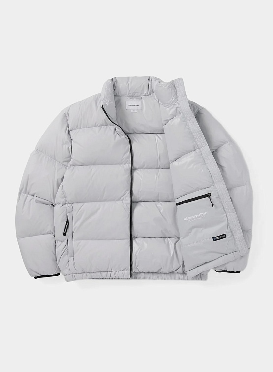 Пуховик thisisneverthat T Down Jacket Light Grey