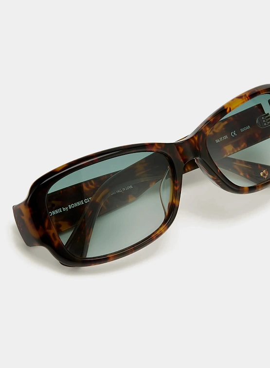 Очки Bonnie Clyde Sugar Tortoise & Green Gradient