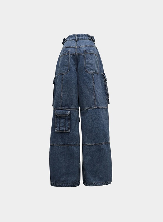 Женские джинсы JUUN.J Multi Pocket Cargo Denim Pants