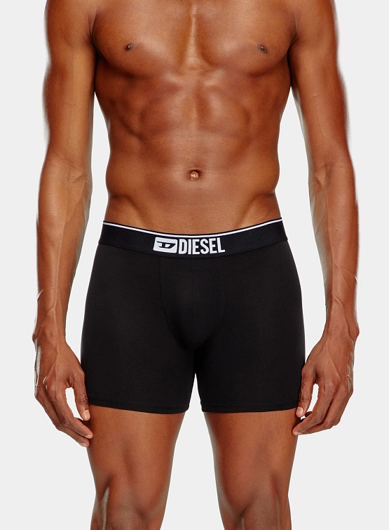 Трусы Diesel 3Pack Boxer UMBX Sebastian Black