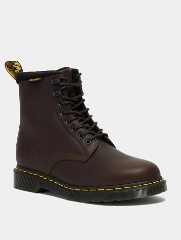 Ботинки Dr. Martens 1460 Warmwair Leather Lace Up Brown