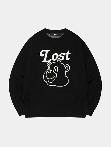 Свитер LMC Bear Face Knit Sweater Black