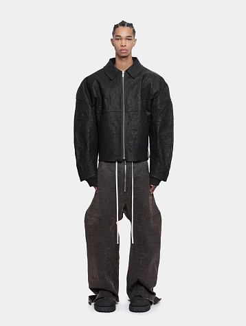 Кожаная куртка ARNODEFRANCE Metalized Leather Black