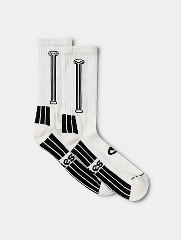Носки ARIES Column Sock White