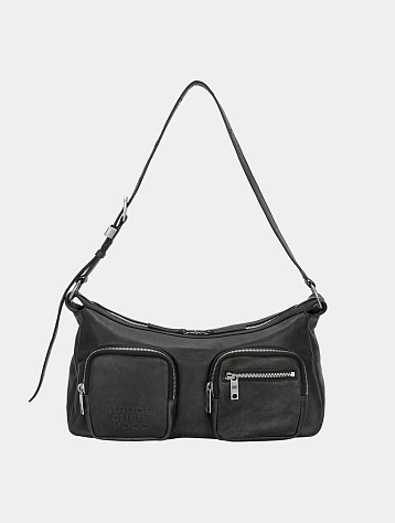 Сумка MARGESHERWOOD Outpocket Hobo Washed Black