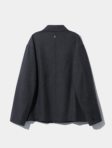 Полупальто LE17SEPTEMBRE Wool Field Gray