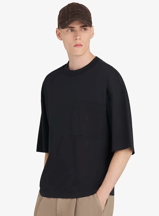 Футболка Études Oversized Pocket É Black
